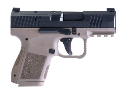 Mete MC9 9mm 3.18" Blk FDE Frame  1 12rd & 1 15