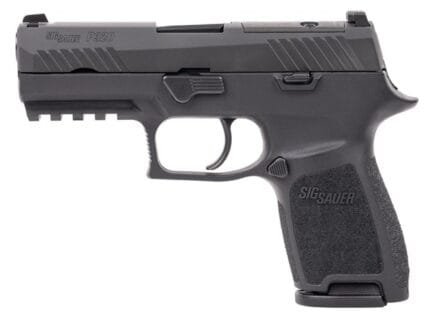 P320 Compact 9mm 3.9" Black (2) 15-rd