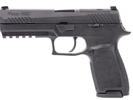 P320 Full Size 9mm 4.7" Black (2) 10-rd