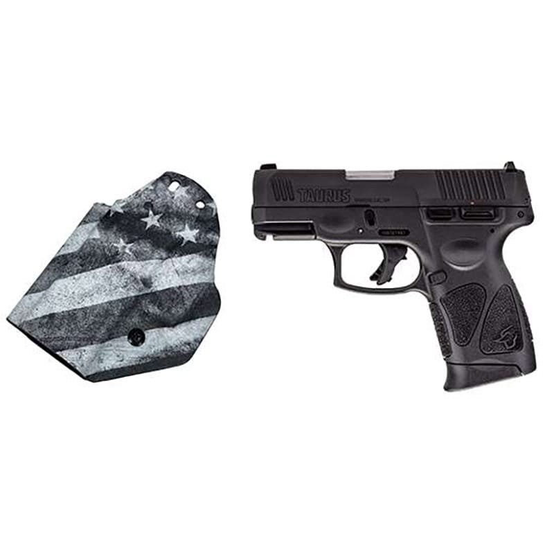 G3C 9MM BK/BK 3.26 '' 2x10 MFT BW HOLSTER