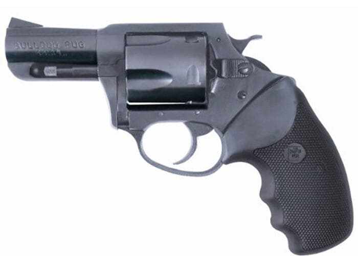 Char BullDog 44Spl 2.5" BlkRoseWd 5rd