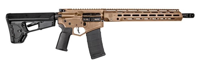 DB15 Diamond 5.56 16"B FDE/Blk 15" M-Lok