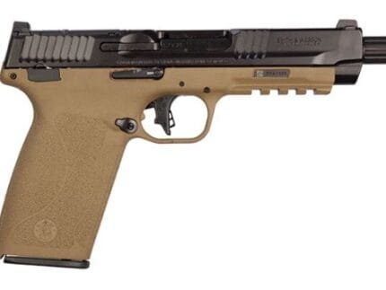 SMITH AND WESSON M&P5.7 OR 5.7X28 5" BK/FDE TB