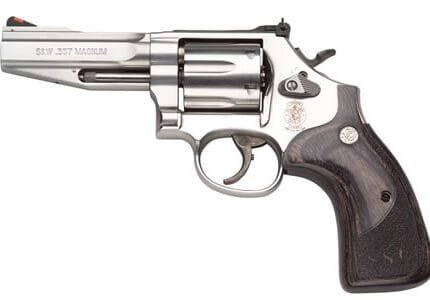SMITH AND WESSON 686SSR 357MAG 4" 6RD SS/WD AS