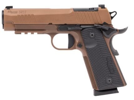 SIG SAUER 1911X CARRY 45ACP COY/BK 4.25"