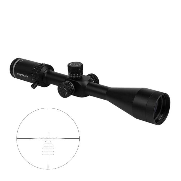 RITON OPTICS 1 CONQUER 6-24X50 1" R3 FFP