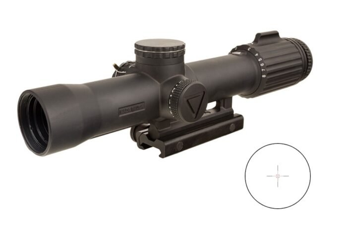 TRIJICON VCOG 1-8X28 RED MRAD THMBSCRW