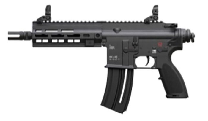 HK416 22LR 8.50" Blk W/Sights 20rd