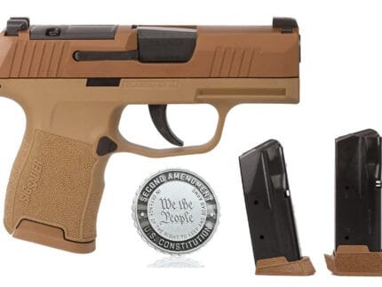 SIG SAUER P365 9MM 10+1 COYOTE 2A OR