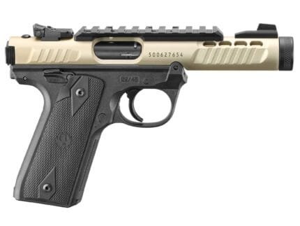 RUGER MKIV 22/45 LT 22LR BLK/CHMPGNE