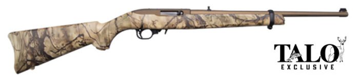 10/22 22LR 18.5" GO WILD BRONZE Cer TALO