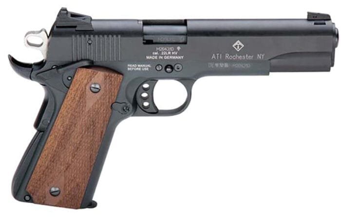 ATI GSG M1911 CA .22LR 5"BLK WDGP 10RD
