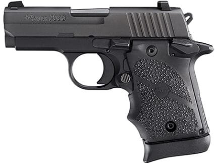 SIG SAUER P938 9MM NITRON BLK RUBER AMBI