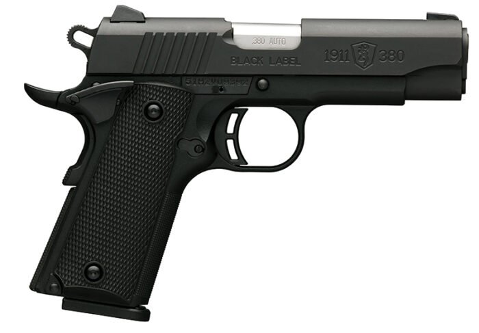 1911-380 380ACP3.58" BkFSBkLabelCompac8rd