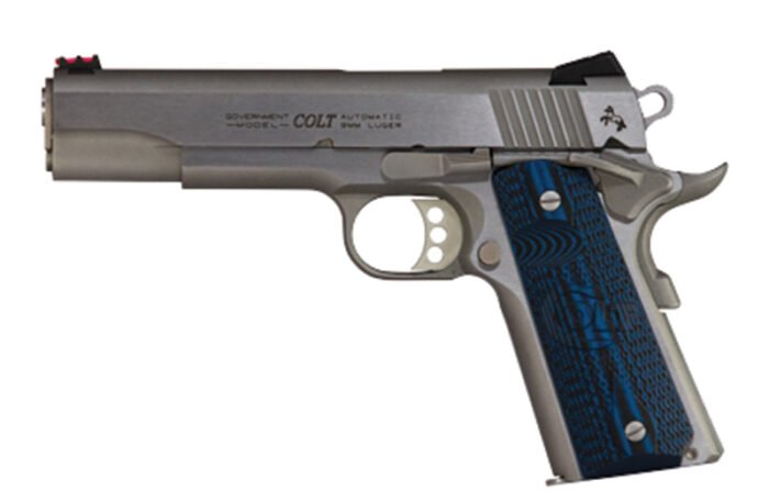 Government Comp 45ACP 5" SS Adj/Sits 8rd