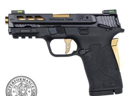 SMITH AND WESSON M&P380 PC 380ACP PORTED GOLD