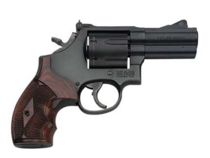 SMITH AND WESSON 586 357MAG L-COMP BL/WD 3" 7RD