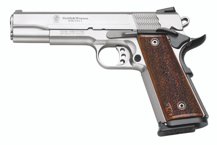 SMITH AND WESSON SW1911 9MM 10+1 5" SS/WD FS