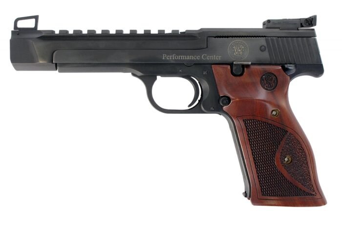 SMITH AND WESSON 41PC 22LR 10+1 BL/WD 5.5" AS