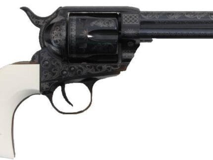 TRADITIONS 1873 SA LIB 45LC BL/WHT 4.75"