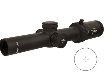 TRIJICON CREDO 1-4X24 BLK 30MM MRAD RED