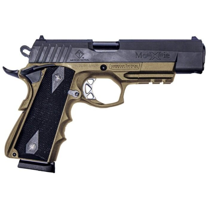 ATI FXH-45C Handgun .45 ACP 8rd Magazine 4.25" Barrel Black Slide FDE Frame Black Grips