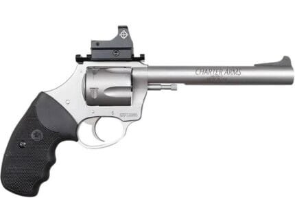 Charter Arms Target Mastiff Handgun .44 Spl 5rd Magazine 6" Barrel Stainless with Optic