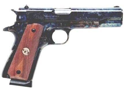 Charles Daly 1911 Field Grade Handgun .45 ACP 10rd Magazine 5" Barrel Case Colored with Wooden Grip