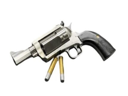 Magnum Research Exclusive BFR Rolling Thunder Handgun .45-70 Gov't 5rd Capacity 3" Barrel Silver with Black Grips