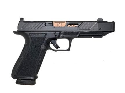 Shadow Systems DR92OP Elite Optic Cut Handgun 9mm Luger 15rd Magazine 4" Bronze Barrel Compensated Black Frame/Slide