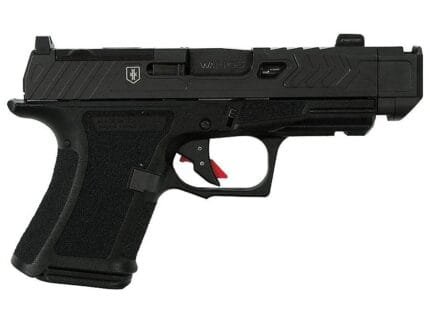 Shadow Systems CR920P War Poet Handgun 9mm Luger 10rd Magazines (2) 3.75 Barrel Black War Poet Slide Engraving with Night Sights