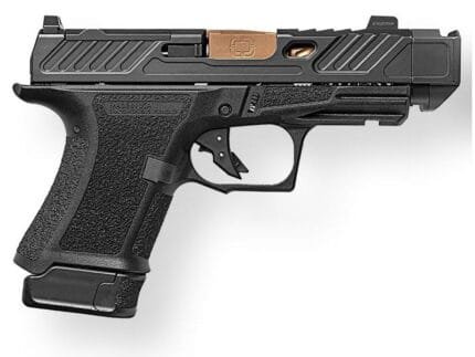 Shadow Systems CR920XP Elite Optic Handgun 9mm Luger 15rd Magazines (2) 3.65" Bronze Barrel Black