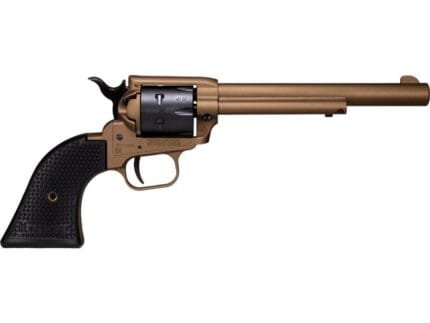 Heritage Rough Rider Handgun .22 LR 6rd Capacity 6.5" Barrel Polymer Black Burnt Bronze Cerakote