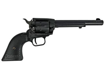Heritage Rough Rider Steel Frame Handgun .22 LR 6rd Capacity 6.5" Barrel Black Satin Finish Polymer Grips