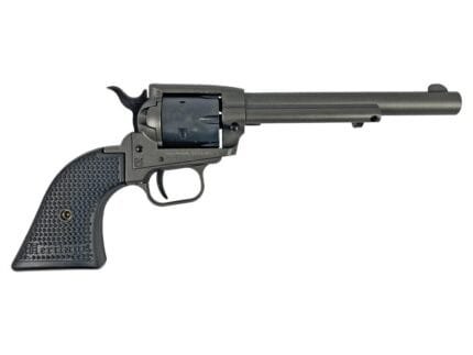 Heritage Rough Rider Steel Frame Tungsten Cerakote Handgun .22 LR 6rd Capacity 6.5" Barrel Polymer Black