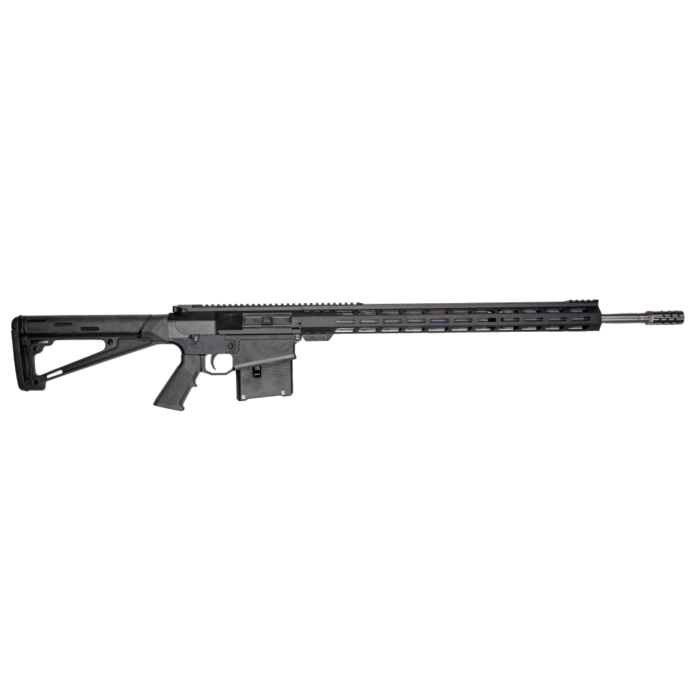 GLFA  AR Long Action Rifle 6.5 PRC 5rd Magazine 24" Barrel MLOK Handguard Black Cerakote