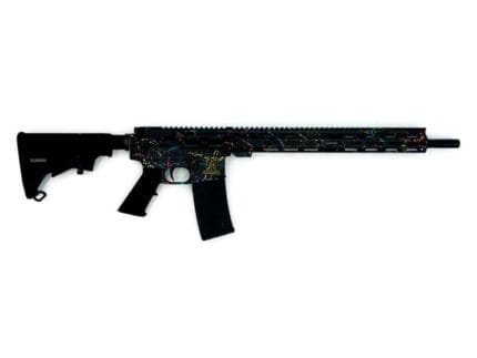 Great Lakes AR-15 "Saved By the Splatter" Rifle .223 Wylde 30rd Magazine 16" Barrel Black/Nitride