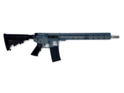 GLFA AR-15 Rifle .223 Wylde 30rd Magazine 16" Stainless Steel Barrel Blue Titanium Frame