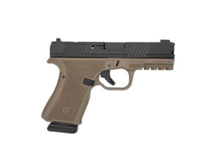 Black Rain Frontline Handgun 9mm Luger 15rd Magazine 3.75" Barrel FDE/Black Finish Optic Ready