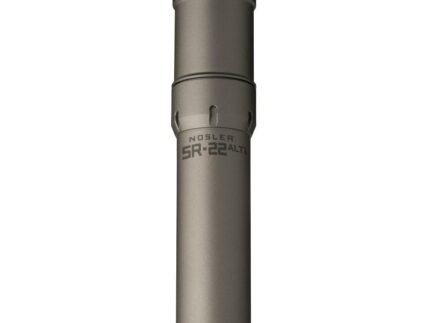 Nosler Suppressor SR-22 ALTi 1/2x28 .22 LR 7.53" Grey