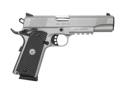 EAA Girsan MC1911 S Gov't Handgun .45 Auto 8rd Magazine 5" Barrel Stainless Steel