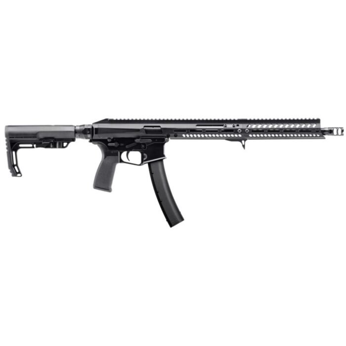 Patriot Ordnance Factory Phoenix Rifle 9mm 35rd Magazine 16.5" Barrel Black with MLOK Rail