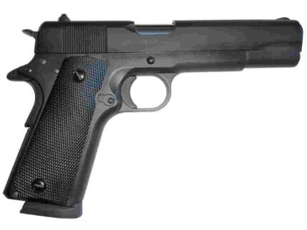 SDS Imports Tisas 1911 A1 Service 45 Handgun .45 ACP 8rd Magazine 5" Barrel Black Cerakote