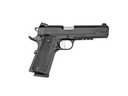 SDS Imports Tisas 1911 Duty B45R Handgun .45 ACP 8rd Magazine 5" Barrel Black Cerakote w/Rail