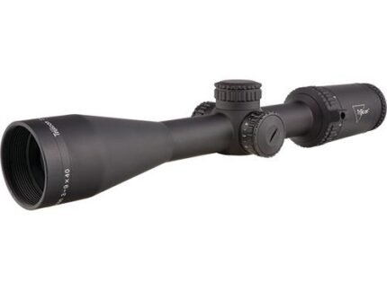 Trijicon Credo 3-9x40 (SFP) 1" Rifle Scope w/Red MIL-Square Low Capped Adjusters