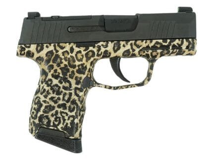 Sig Sauer P365 Leopard Print Optic Ready Handgun 9mm Luger 10rd Magazines(2) 3.1" Barrel X-RAY 3 Sights