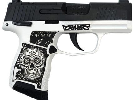 Sig Sauer Exclusive "Sugar Skull" P365 Optic Ready Handgun 9mm Luger 10rd Magazines(2) 3.1" Barrel X-RAY 3 Sights Manual Safety