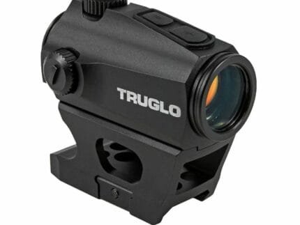 Truglo Ignite Mini Red Dot Sight with High and Low Mount- 22mm 2 MOA Green Dot