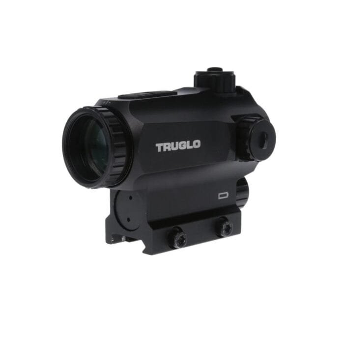 Truglo Prism Red Dot Sight 25mm 6 MOA Illuminated Black