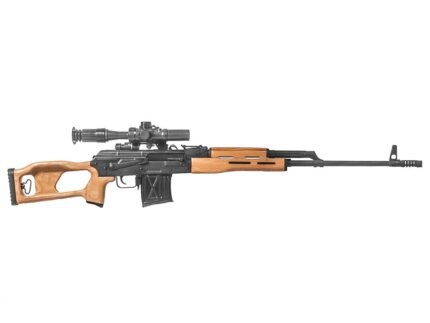 Century Arms Cugir PSL 54 Rifle 7.62X54RR 10rd Magazine 24.5" Barrel Wood with Russian Optic